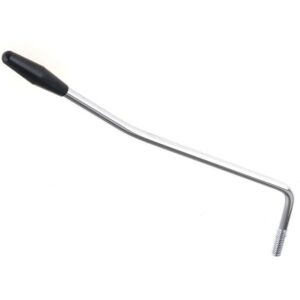 Leva per Ponte Tremolo Standard Cromata diametro 5,2 (Pomello Nero)