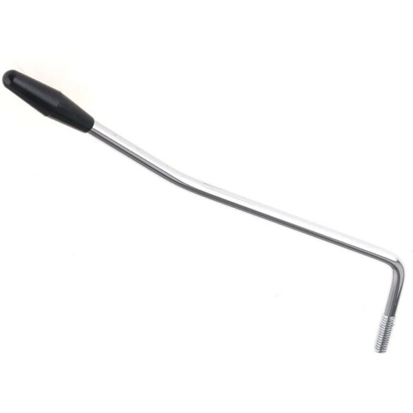 Leva per Ponte Tremolo Standard Cromata diametro 5,2 (Pomello Nero)