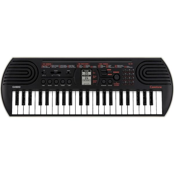 TASTIERA CASIO SA80 Tastiera Elettronica 44 Tasti (Bianca fondo BIANCO)