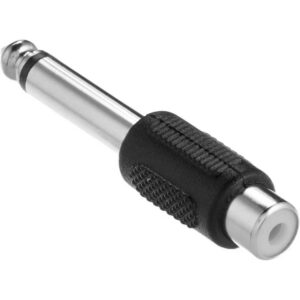 Adattatore Spina Jack 6,3 mm. (M) – Presa RCA (F)