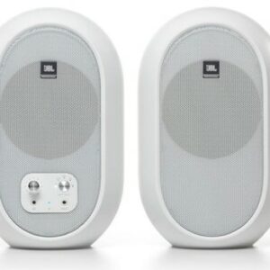 CASSE JBL 104- BT-W Diffusori audio compatti x Desktop Studio Bluetooth da 60w, Bianco