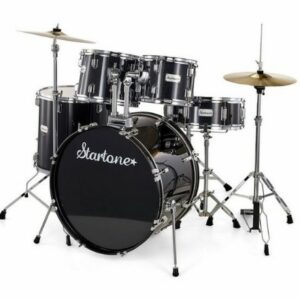 BATTERIA ACUSTICA NERA STAR ONE