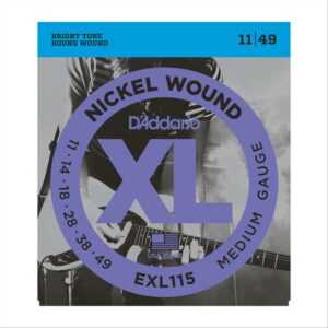 Muta per Chitarra Elettrica 11/49 Medium D&apos;addario