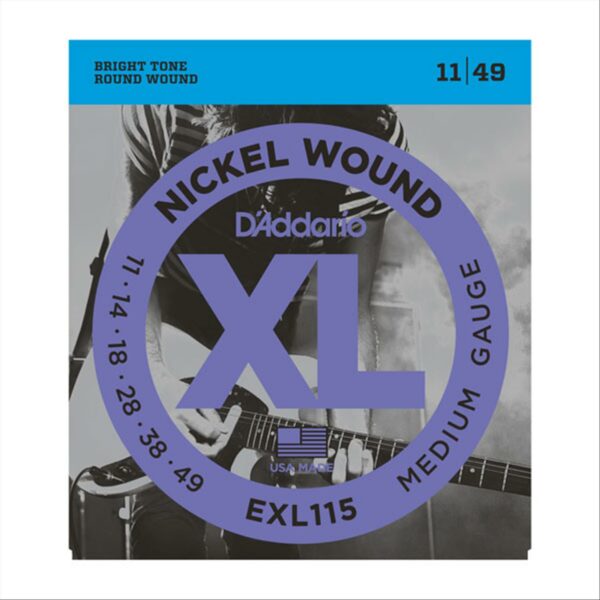 Muta per Chitarra Elettrica 11/49 Medium D&apos;addario