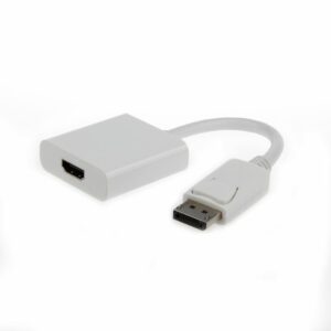 CABLEXPERT DISPLAYPORT TO HDMI ADAPTER CABLE, WHITE
