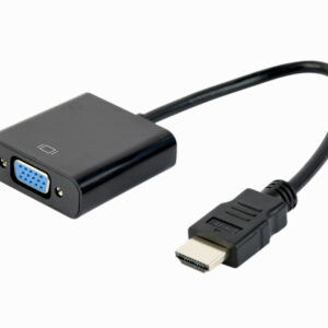 CABLEXPERT ADATTATORE DA HDMI A VGA, PORTA SINGOLA