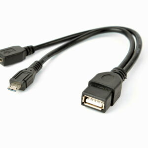 CABLEXPERT CAVO USB OTG AF A MICRO BM, 0.15 M