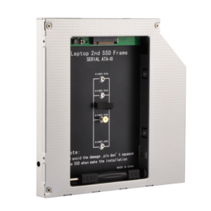 CABLEXPERT SLIM 5.25” BAY MOUNTING FRAME FOR NGFF (M.2) SSD MEMORY CARD, 12.7 MM HEIGHT