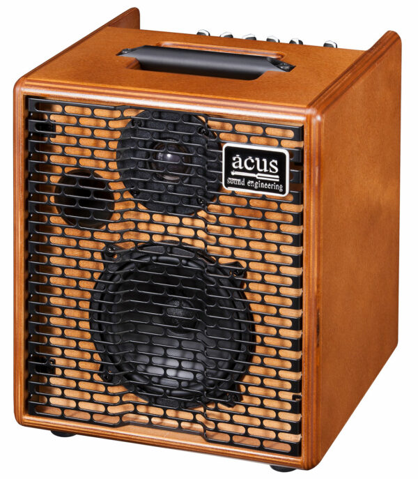 ACUS SOUND ONE FORSTRINGS 5T AMPLIFICATORE PER CHITARRA ACUSTICA BIAMPLIFICATO 5" + TWEETER 50 WATT 2 INPUT LINE + MICROFONO