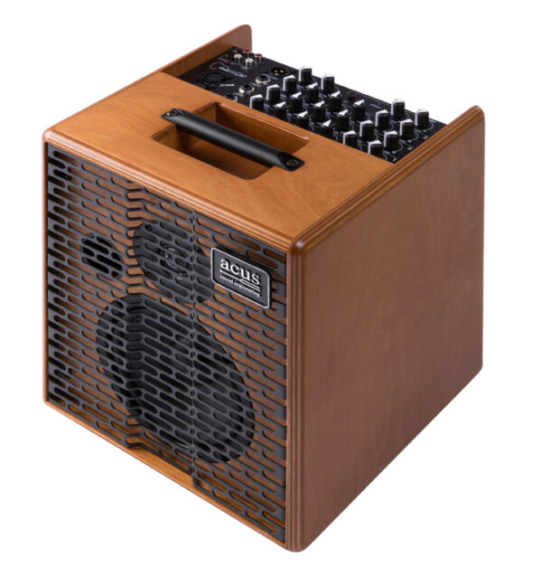 ACUS SOUND ONE FORSTRINGS 6T AMPLIFICATORE PER CHITARRA ACUSTICA BIAMPLIFICATO 6" + TWEETER 130 WATT 2 MICROFONICI + 1 LINEA