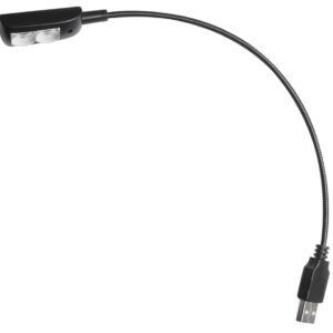 ADAM HALL SLED1-USBPRO LAMPADA USB LED A COLLO D’OCA 2 LEDS ULTRA LUMINOSI