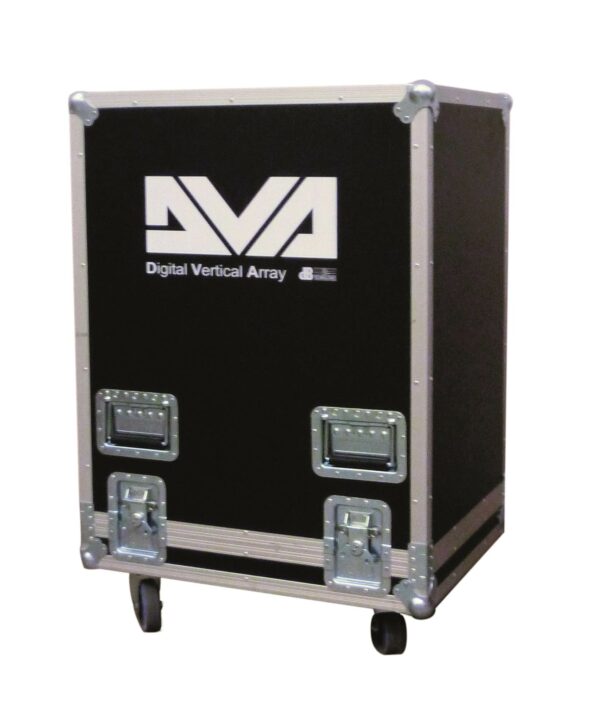 DB ADTF-2 FLYCASE IN ALLUMINIO PER DUE MODULI DVA T12
