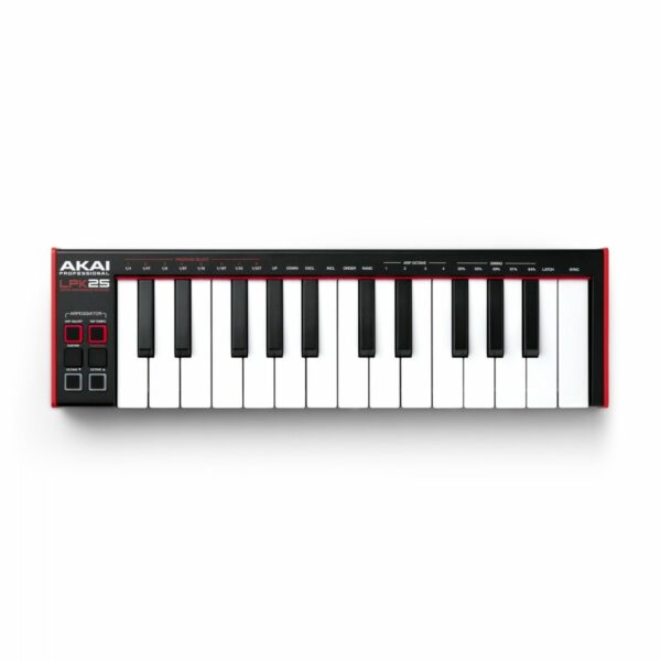 AKAI LPK25 MKII TASTIERA CONTROLLER MIDI USB 25 TASTI MINI MK2