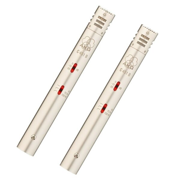 AKG C451B ST COPPIA DI MICROFONI A CONDENSATORE A DIAFGRAMMA PICCOLO