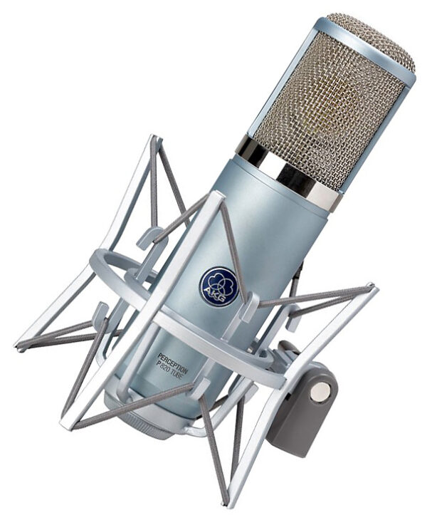 AKG PERCEPTION P820 TUBE MICROFONO CONDENSATORE OMNIDIREZIONALE MULTIPATTERN CON CONTROLLO REMOTO