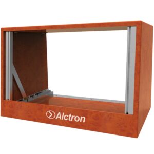 ALCTRON GC19 6U RACK DA STUDIO IN ALLUMINIO E LEGNO 6 UNITA’