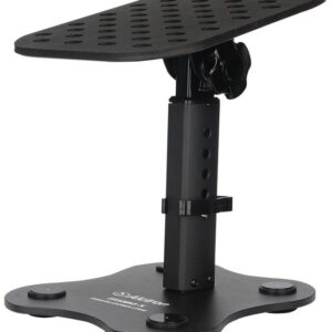 ALCTRON MS180-5 SUPPORTO MONITOR DA STUDIO SET ( COPPIA DI STAND ) IN METALLO REGOLABILE INCLINABILE ANTI SCIVOLO/VIBRAZIONI DESIGN
