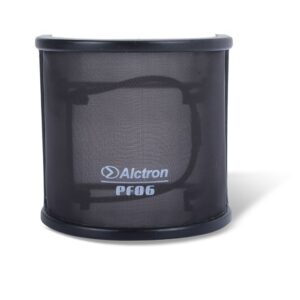 ALCTRON PF06 FILTRO ANTIPOP UNIVERSALE MICROFONO DA STUDIO DIAMENTRO DA 1.8 A 2.7″