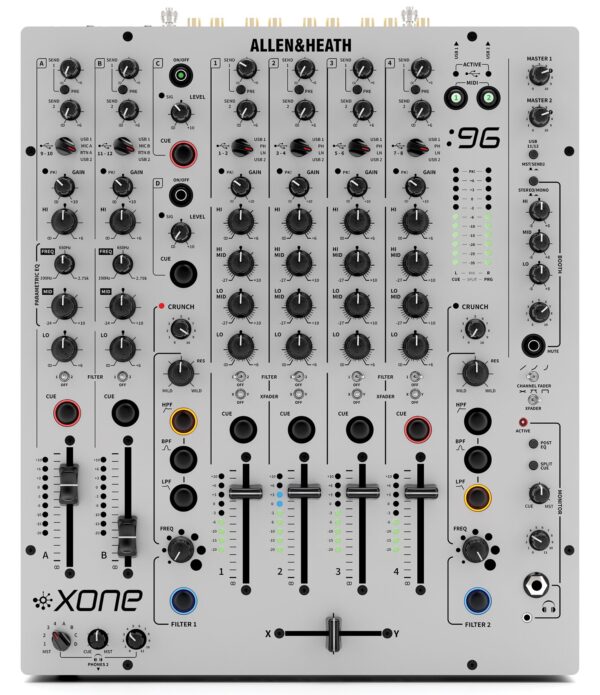 ALLEN & HEATH XONE 96 MIXER ANALOGICO PER DJ 8 CANALI CON DOPPIA INTERFACCIA USB