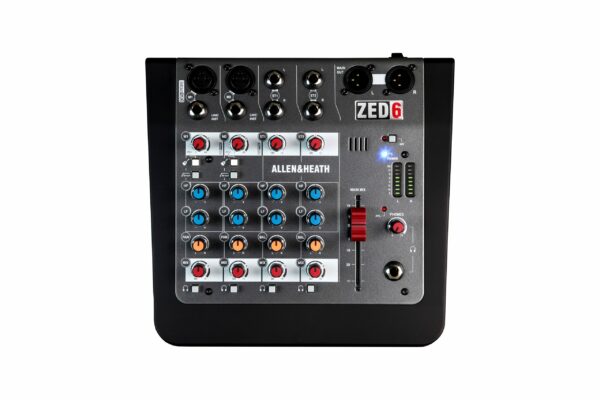 ALLEN & HEATH ZED 6 MIXER ANALOGICO COMPATTO 4 CANALI