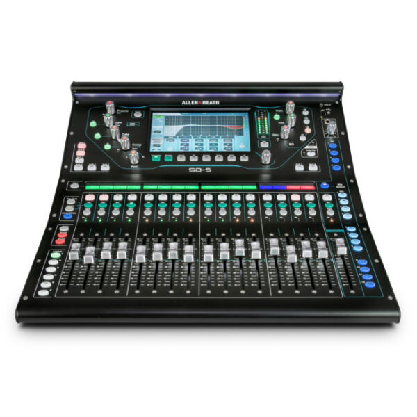 ALLEN&HEATH SQ5 MIXER DIGITALE 48 CANALI 36 BUS 17 FADER CON SCHERMO TOUCH DA 7"