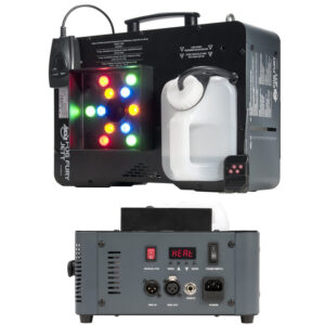 AMERICAN DJ FOG FURY JETT MACCHINA DEL FUMO DMX 12 LED RGBA 3W GETTO VERTICALE