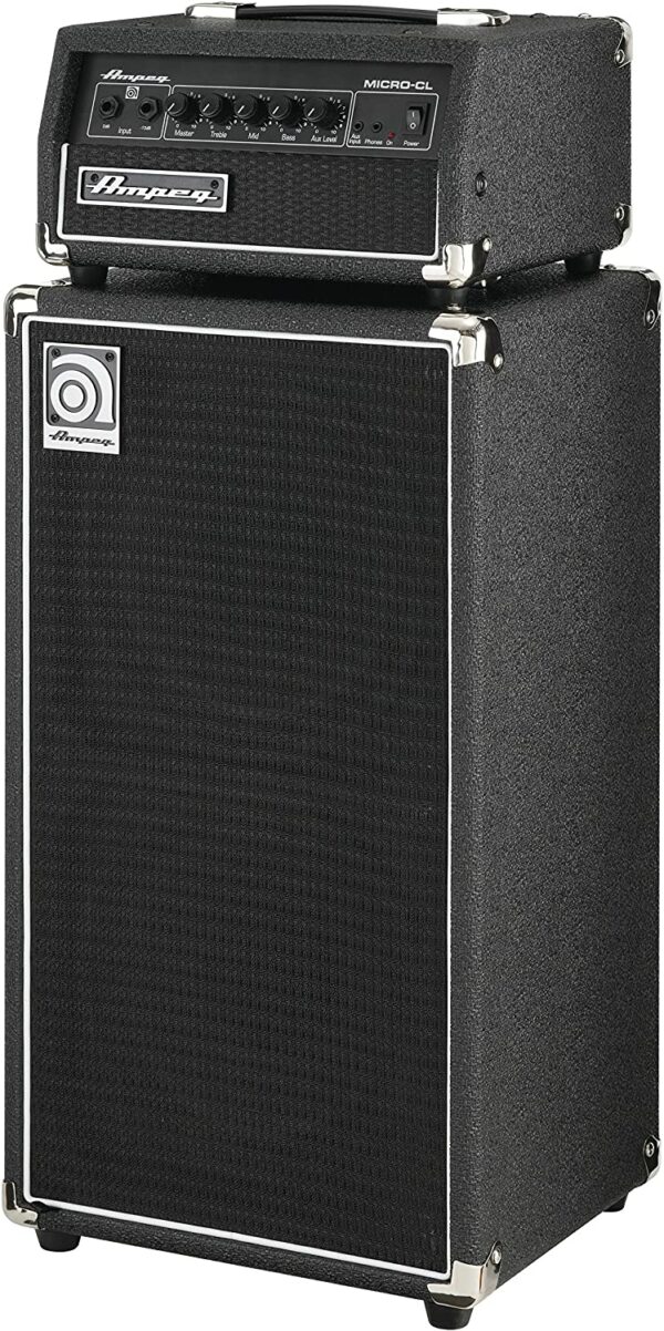 AMPEG MICRO-CL STACK TESTATA E CASSA MICROCL PER BASSO 100W