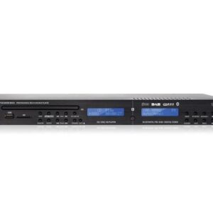 APART PCR 3000R MKIII LETTORE CD – USB – SD CARD CON BLUETOOTH E RADIO FM IN FORMATO RACK 1U