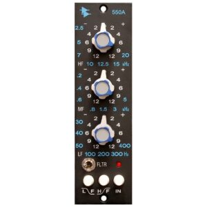 API 550A EQUALIZZATORE PARAMETRICO 3 BANDE SERIE 500 CON COMPONENTI DISCRETI