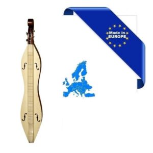 HORA APPALACHIAN DULCIMER GRANDE TOP ABETE FONDO LIME FASCE E MANICO ACERO SCALA 685MM