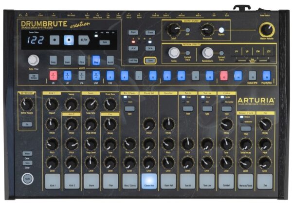 ARTURIA DRUMBRUTE CREATION LIMITED EDITION SINTETIZZATORE DI PERCUSSIONI ANALOGICO