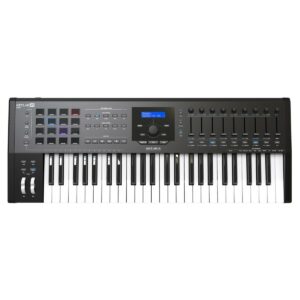 ARTURIA KEYLAB49-MKII BLACK LIMITED EDITION TASTIERA NERA CONTROLLER MASTER KEYBOARD MIDI USB 49 TASTI NERO