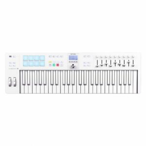 ARTURIA KEYLAB ESSENTIAL MK3 49 ALPINE WHITE TASTIERA MASTER KEYBOARD MIDI USB 49 TASTI