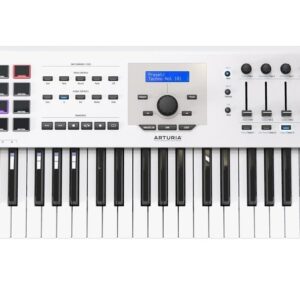 ARTURIA KEYLAB61-MKII CONTROLLER BIANCO MIDI USB TASTIERA 61 TASTI SEMIPESATI BIANCA
