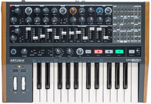 ARTURIA MINIBRUTE 2 SINTETIZZATORE ANALOGICO MONOFONICO MINI BRUTE 25 TASTI USB MIDI MINIBRUTE2