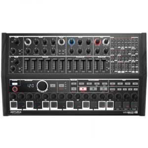 ARTURIA MINIBRUTE 2S NOIR SINTETIZZATORE ANALOGICO MONOFONICO CON SEQUENCER AVANZATO BLACK EDITION