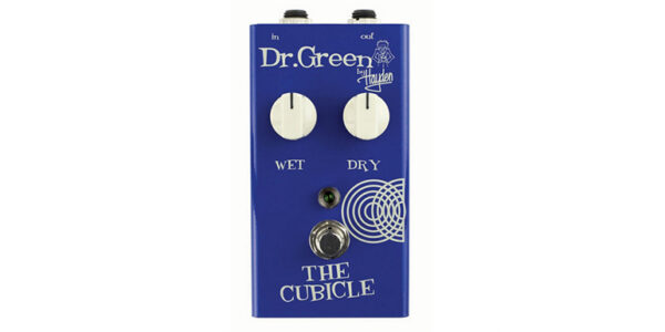 ASHDOWN DR.GREEN THE CUBICLE REVERB PEDALE RIVERBERO EFFETTO RIVERBERO PER BASSO SOTTOCOSTO