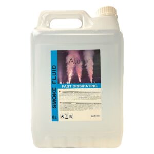 ATOMIC QUICK DISSIPATING LIQUIDO DISSIPAZIONE RAPIDA PER MACCHINA DEL FUMO VERTICALE CERTIFICATO TANICA DA 5 KG. MADE IN EUROPE