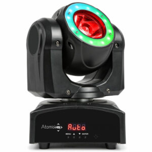 ATOMIC4DJ ML60R TESTA MOBILE BEAM A LED 60 WATT + WASH SMD