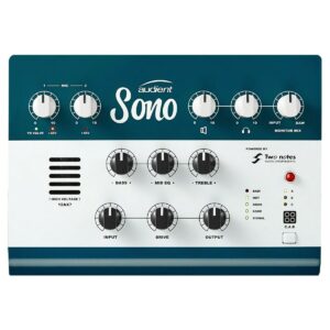 AUDIENT SONO INTERFACCIA AUDIO USB 10-IN/4-OUT CON PREAMP A VALVOLE, 2 MIC PREAMP ED EMULAZIONE CABINET