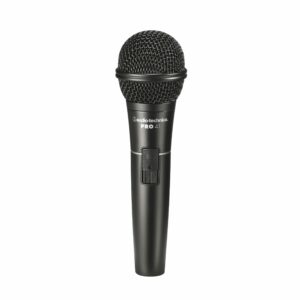 AUDIO-TECHNICA PRO41 MICROFONO DINAMICO CARDIOIDE PER VOCE + CUSTODIA + CAVO + CLAMP + ADATTATORE