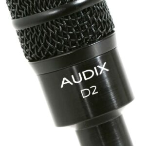 AUDIX D2 MICROFONO DINAMICO IPERCARDIODE PER TOM + CLAMP DVICE + BORSA P1