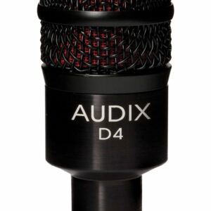AUDIX D4 MICROFONO DINAMICO IPERCARDIODE PER TOM E PERCUSSIONI