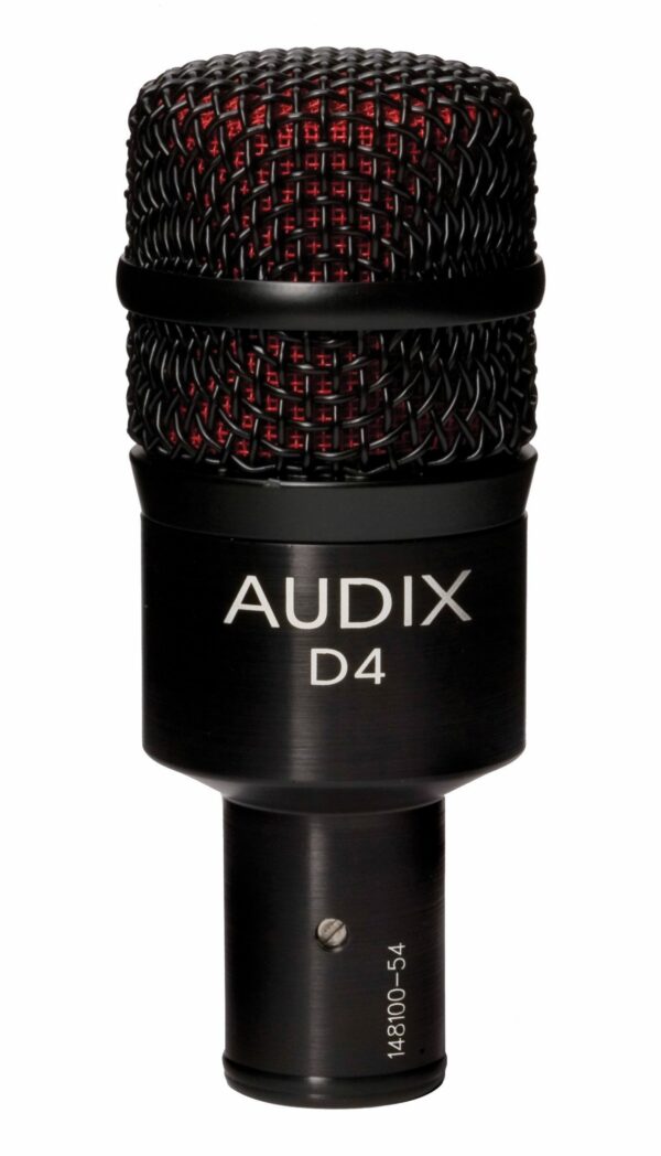 AUDIX D4 MICROFONO DINAMICO IPERCARDIODE PER TOM E PERCUSSIONI
