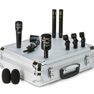 AUDIX DP QUAD KIT DI 4 MICROFONI PER BATTERIA RULLANTE CASSA OVERHEAD + VALIGIA I5 D6 ADX51