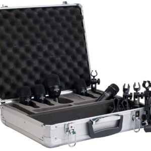 AUDIX FUSION FP5 DRUMSET KIT DI 5 MICROFONI PER BATTERIA + VALIGIA IN ALLUMINIO