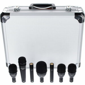 AUDIX FUSION FP7 DRUMSET KIT DI 7 MICROFONI PER BATTERIA + VALIGIA IN ALLUMINIO