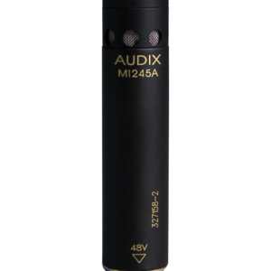 AUDIX M1245 MICROFONO A CONDENSATORE CARDIOIDE MINIATURIZZATO PER LIVE STUDIO E BROADCAST + CLAMP + CAVO + VALIGETTA