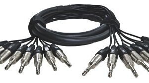 ALVA MULTI-CORE 8 JACK TRS A 8 JACK TRS DA 5 METRI