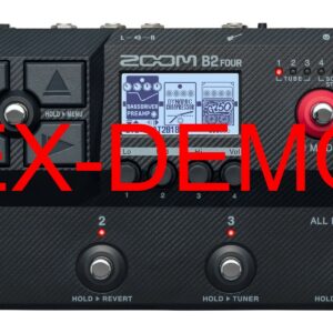 Zoom b2 four ex-demo